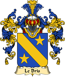 French Family Coat of Arms (v.25) Le Bris (Bris le)