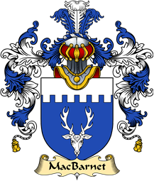 Scottish Family Coat of Arms (v.25) MacBarnet