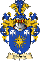 Scottish Family Coat of Arms (v.23) for Gillchrist