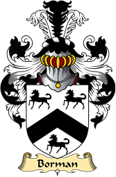 English Coat of Arms (v.23) for the family Borman