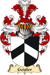 v.23 Coat of Family Arms from Germany for Geisler