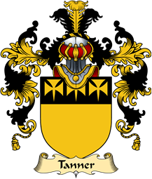 Irish Family Coat of Arms (v.25a) Tanner