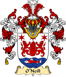 Irish Family Coat of Arms (v.25a) O