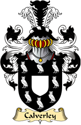 English Coat of Arms (v.23) for the family Calverley