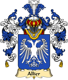 French Family Coat of Arms (v.25) Allier
