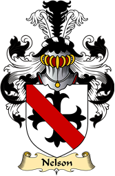 English Coat of Arms (v.23) for the family Nelson I