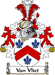 Dutch Coat of Arms for Van Vliet