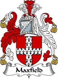 English Coat of Arms for the family Maxfield