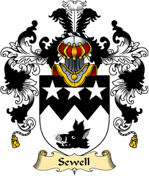 Scottish Family Coat of Arms (v.25) Shewal or Sewell