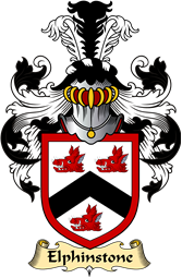 Scottish Family Coat of Arms (v.23) for Elphinstone