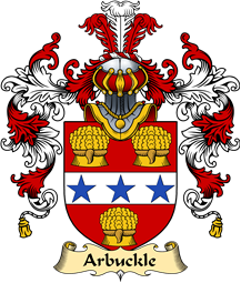 Scottish Family Coat of Arms (v.25) Arbuckle