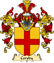 Scottish Family Coat of Arms (v.25) Corsby