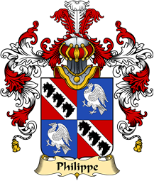 French Family Coat of Arms (v.25) Philippe II