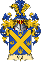 French Family Coat of Arms (v.23) for Viel