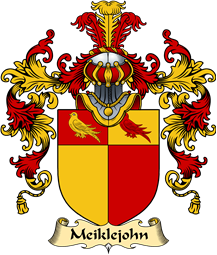 Scottish Family Coat of Arms (v.25) Meiklejohn