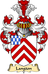 English Coat of Arms (v.23) for the family Langton