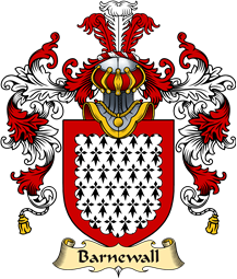 Irish Family Coat of Arms (v.25a) Barnewall