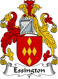 English Coat of Arms for the family Essington