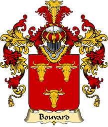 French Family Coat of Arms (v.25) Bouvard