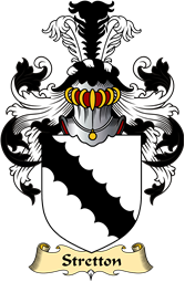 English Coat of Arms (v.23) for the family Stretton