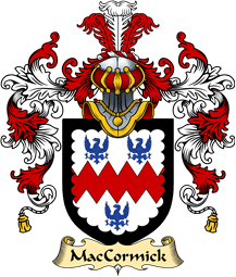 Irish Family Coat of Arms (v.25a) MacCormick