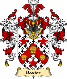 Scottish Family Coat of Arms (v.25) Baxter