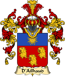 French Family Coat of Arms (v.25) Ailhaud (d