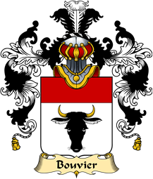 French Family Coat of Arms (v.25) Bouvier