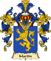French Family Coat of Arms (v.25) Martin I