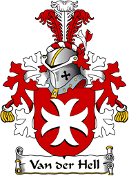 Dutch Coat of Arms for Van der Hell