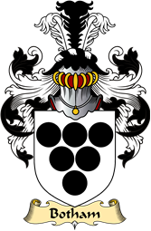 English Coat of Arms (v.23) for the family Botham