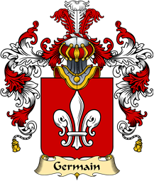 French Family Coat of Arms (v.25) Germain