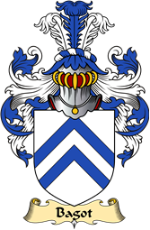 English Coat of Arms (v.23) for the family Bagott