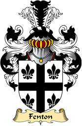 English Coat of Arms (v.23) for the family Fenton