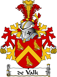 Dutch Coat of Arms for de Valk