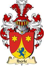 v.23 Coat of Family Arms from Germany for Iberle