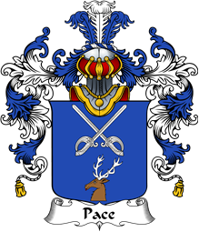 Italian Family Coat of Arms (v.25b) Pace