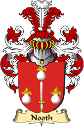 v.23 Coat of Family Arms from Germany for Nooth