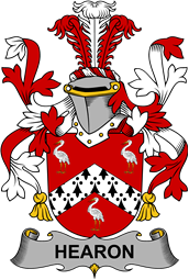 Irish Coat of Arms for Hearon or Hearn