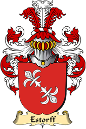 v.23 Coat of Family Arms from Germany for Estorff