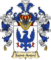 French Family Coat of Arms (v.25) Saint-André