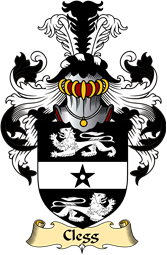 English Coat of Arms (v.23) for the family Clegg