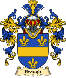 Scottish Family Coat of Arms (v.25) Brough
