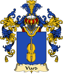 French Family Coat of Arms (v.25) Viard