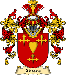 Irish Family Coat of Arms (v.25a) Adams