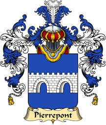 French Family Coat of Arms (v.25) Pierrepont