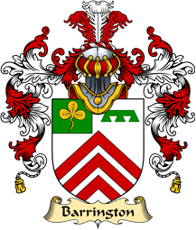 Irish Family Coat of Arms (v.25a) Barrington