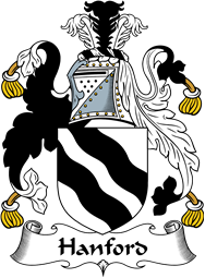 English Coat of Arms for the family Hanford