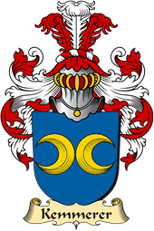 v.23 Coat of Family Arms from Germany for Kemmerer