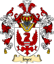Irish Family Coat of Arms (v.25a) Joyce (Galway)